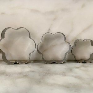 Set of 3 flower cookie cutters OR 5/$35 sale- you pick/bundle